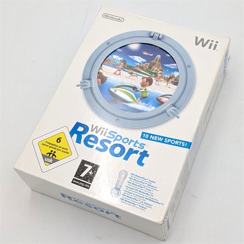 Wii Sports Resort + Wii MotionPlus - Nintendo Wii (A Grade) (Genbrug)